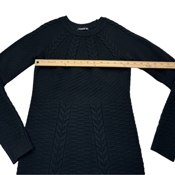 Patty Boutik Black Tunic Sweater Size L - Picture 8 of 9